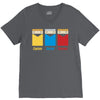 red shirt V-Neck Tee