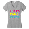 pansexual pride Women's V-Neck T-Shirt