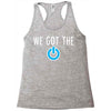 we got the power 3 Racerback Tank