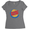 planet killer Women's Triblend Scoop T-shirt