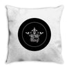 black king Throw Pillow