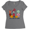 Hallowentown Lock Shock And Barrell Women's Triblend Scoop T-shirt