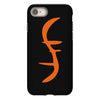 helix of heroes funny retro sci fi superhero symbol cool logo iPhone 8