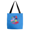 colorful art Tote Bags