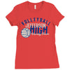 volleyball jefferson high varsity team Ladies Fitted T-Shirt