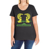 neverending trail Ladies Curvy T-Shirt