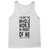 official t shirt red sleeping with sirens whole world lyrics all sizes Tank Top