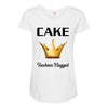 cake fashion nugget Maternity Scoop Neck T-shirt
