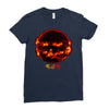 Halloween Sun Ladies Fitted T-Shirt