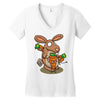 carrot party Women's V-Neck T-Shirt