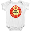 red horse extra strong beer Baby Onesie