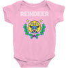 reindeer christmas Baby Bodysuit