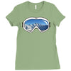 ski goggles copy Ladies Fitted T-Shirt