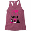 Women's March Hear Our Voice Racerback Tank