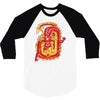 red dragon 3/4 Sleeve Shirt