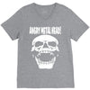 angry metal head V-Neck Tee