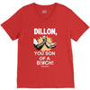 predator movie dillon licensed adult V-Neck Tee