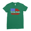 american flag we the people Ladies Fitted T-Shirt