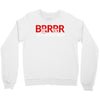 big red brrr - frost football Crewneck Sweatshirt
