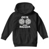 our volleyballs are bigger Youth Hoodie
