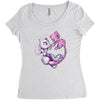 mew 2 Women's Triblend Scoop T-shirt