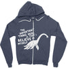 lochness monster Zipper Hoodie