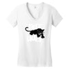 free huey Women's V-Neck T-Shirt