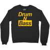 drum n bass birthday music Crewneck Sweatshirt