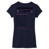February Girl Facts Aquarius Women's V-Neck T-Shirt