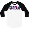 scream 3d 3/4 Sleeve Shirt