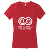 cleavage Women's V-Neck T-Shirt