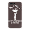 hillbilly hog wrestling champ iPhone 7 Plus Case