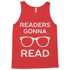 reading pun humor Tank Top