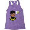 hey auntie Racerback Tank