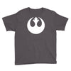 rebel alliance sticker vinyl decal star wars   car window wall decor Youth Tee