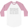 hooray sports win points 3/4 Sleeve Shirt