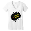 no mo rules Women's V-Neck T-Shirt