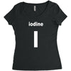 iodine Women's Triblend Scoop T-shirt