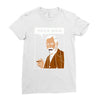 your mom freud Ladies Fitted T-Shirt