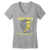 this test was a piece of cake Women's V-Neck T-Shirt