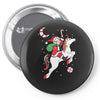 santa Pin-back button