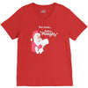 santa define naughty V-Neck Tee