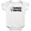 damsels do it their Baby Bodysuit