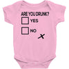 are you drunk check Baby Onesie