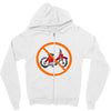 no moped Zipper Hoodie