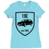 dope racing tuning oldschool Ladies Fitted T-Shirt