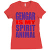 gengar is my spirit animal Ladies Fitted T-Shirt