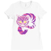 grinning like a cheshire cat 2 Ladies Fitted T-Shirt