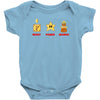 money power woman Baby Bodysuit