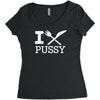 i eat pussy funny sex Women's Triblend Scoop T-shirt
